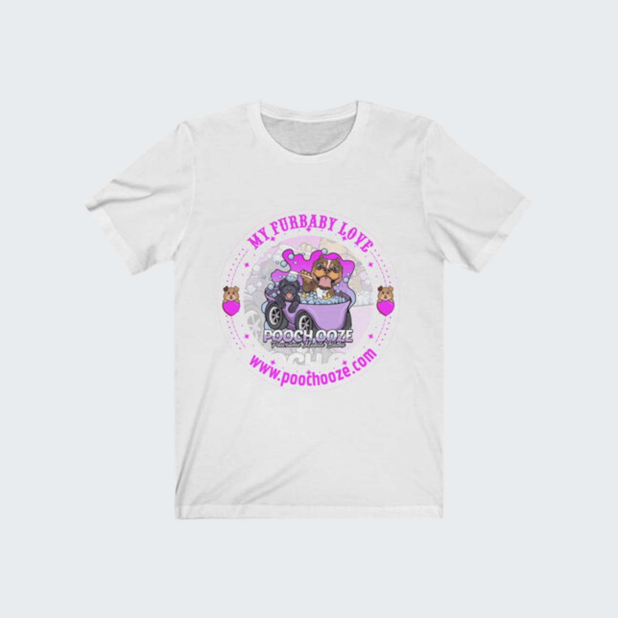 My Furbaby Love Pooch Ooze Pawsome Mobile Baths Unisex Tee